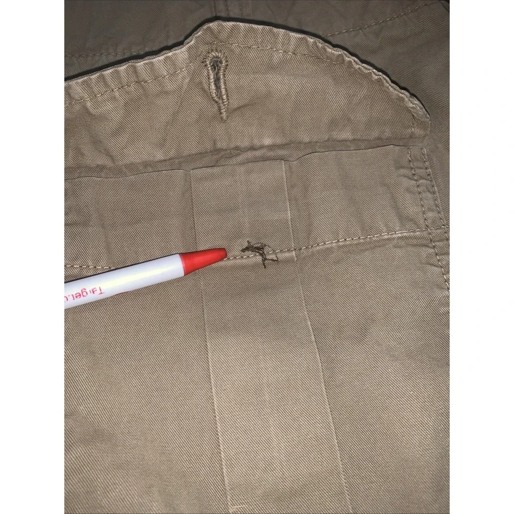 Y2K Banana Republic Cargo Pants Relaxed Fit‎ Men's 32/32 (31) Beige Straight Leg